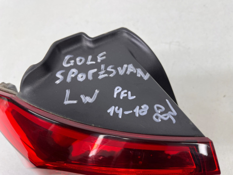 Lampa Vw Volkswagen Golf Sportsvan przedlift 14-18 r. lewa tylna 510945095P Lampa Vw Volkswagen Golf Sportsvan przedlift 14-18 r. lewa tylna 510945095P