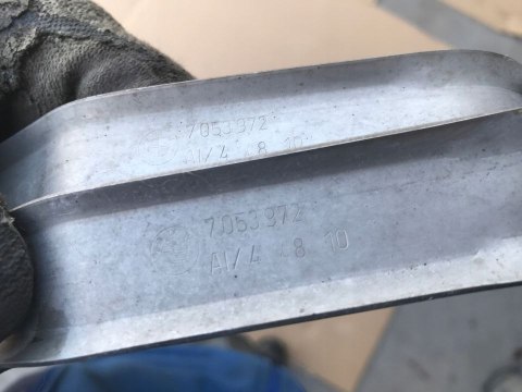 Mocowanie zbiornika BMW 5 F10 obejma uchwyt 10-17r. komplet 7053972 Mocowanie zbiornika BMW 5 F10 obejma uchwyt 10-17r. komplet 7053972