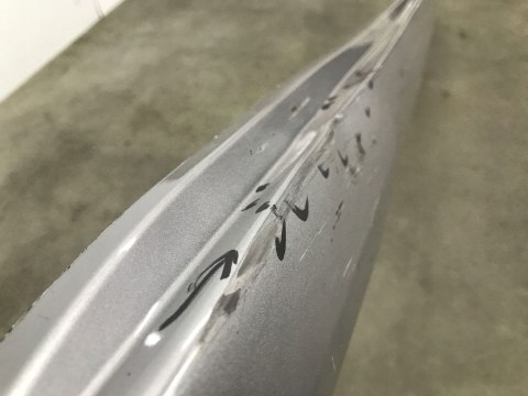 Nakładka progu Renault Zoe 12r.- lewa listwa próg zewnętrzny 764197005R Nakładka progu Renault Zoe 12r.- lewa listwa próg zewnętrzny 764197005R