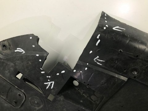 Osłona pod zderzak Citroen C4 Grand Picasso I 06-15r. przednia osłona płyta dolna podwozia 9660005580 Osłona pod zderzak Citroen C4 Grand Picasso I 06-15r. przednia osłona płyta dolna podwozia 9660005580