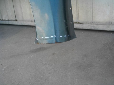 Poszycie Isuzu D-Max II 2011r.- prawy tylny błotnik paki ĆWIARTKA ORYGINALNA wysyłka Poszycie Isuzu D-Max II 2011r.- prawy tylny błotnik paki ĆWIARTKA ORYGINALNA wysyłka