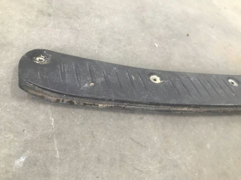 Tapicerka Dacia Logan MCV I 06-13r. próg bagażnika osłona nakładka