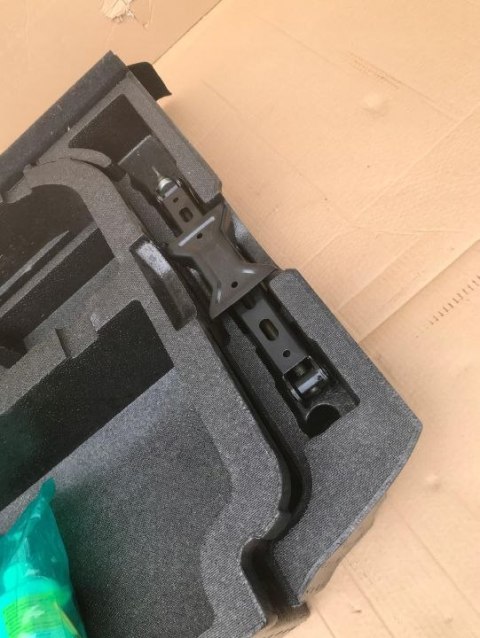 Wkład koła zapasowego Mitsubishi ASX I 10r.- winda klucz ucho styropian bagażnika zestaw narzędzi naprawczy 7646a145