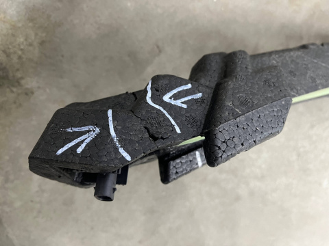 Absorber zderzaka Audi Q5 II FY 80a 17-20r. przedni styropian pianka czujniki ochrony pieszych 80a807550g 80a959121d Absorber zderzaka Audi Q5 II FY 80a 17-20r. przedni styropian pianka czujniki ochrony pieszych 80a807550g 80a959121d