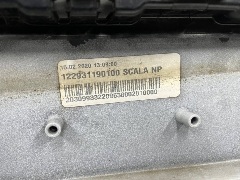 Zderzak przedni Skoda Scala 19r.- przód 657807221 Zderzak przedni Skoda Scala 19r.- przód 657807221
