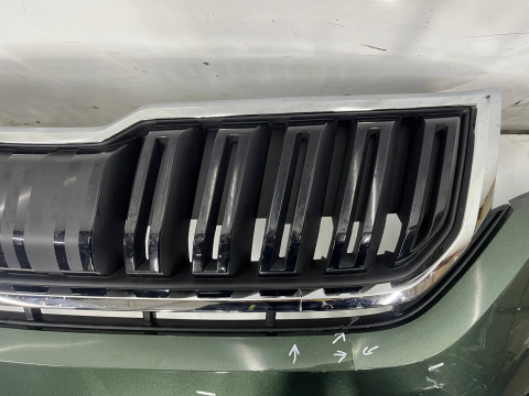 Zderzak przedni Skoda Kodiaq I 1 16-21r. przód 565807221 Zderzak przedni Skoda Kodiaq I 1 16-21r. przód 565807221