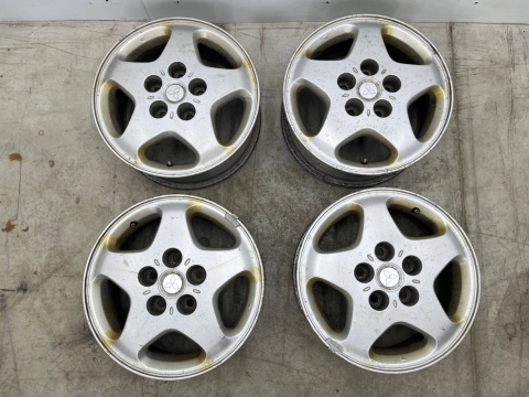 Felgi Mitsubishi Eclipse 2g II 95-98r. HS A30 ENKE 15 cali 6jx15 ET46 5x114,3 ORYGINALNE Aluminiowe