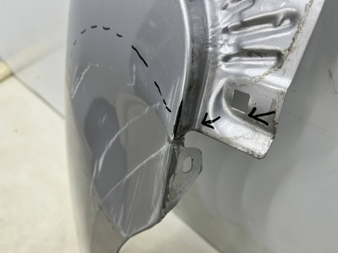 Błotnik Mazda 3 I 1 BK 03-09r. Sedan prawy przedni prawy przód Błotnik Mazda 3 I 1 BK 03-09r. Sedan prawy przedni prawy przód