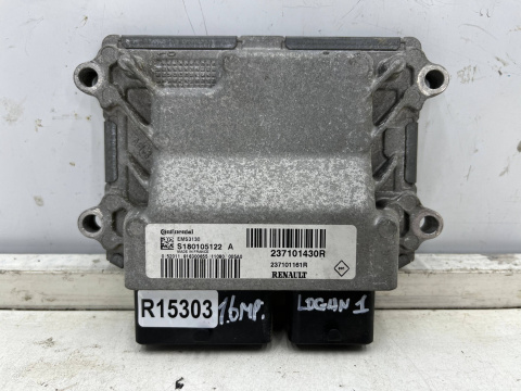 Komputer silnika Dacia Logan 1 I Mcv 05-14r. 1.6 MPI benzyna sterownik ECU 237101430r s180105122a