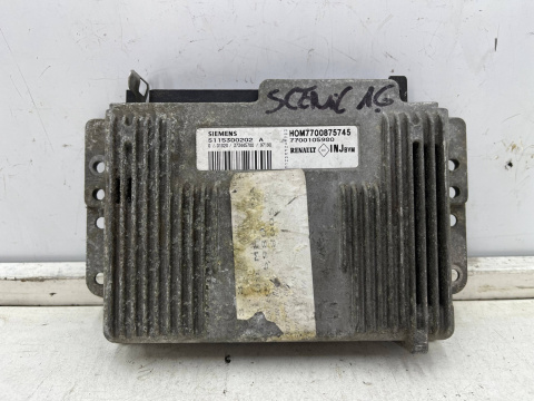 Komputer silnika Renault Scenic 1 I 96-03r. 1.6 Benzyna moduł sterownik ECU S115300202A HOM7700875745 7700105980