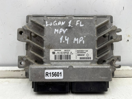 Komputer silnika Dacia Logan 1 I 05-14r. 1.4 MPI benzyna sterownik ECU 8200661124 S110140023A