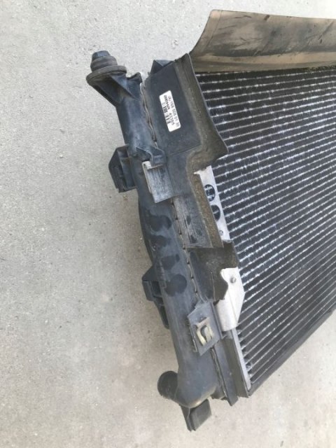 Chłodnica wody Mercedes w168 Vaneo 414 97-04r. 1.4 1.6 1.7 CDi klimatyzacji wiatrak KOMPLET 8200332852 7711134656 1685001902