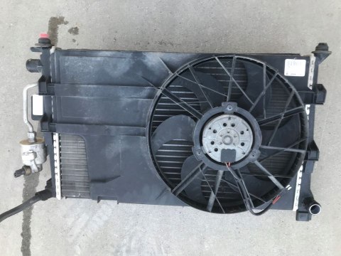 Chłodnica wody Mercedes w168 Vaneo 414 97-04r. 1.4 1.6 1.7 CDi klimatyzacji wiatrak KOMPLET 8200332852 7711134656 1685001902
