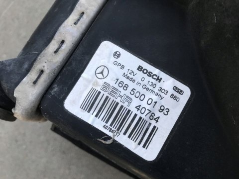 Chłodnica wody Mercedes w168 Vaneo 414 97-04r. 1.4 1.6 1.7 CDi klimatyzacji wiatrak KOMPLET 8200332852 7711134656 1685001902