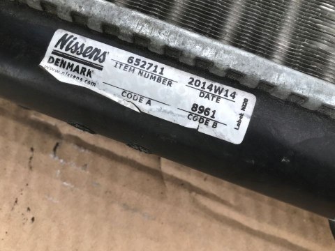 Chłodnica wody VW Polo 4 IV 9n Fox Fabia I Roomster Ibiza III 6j Cordoba 02-10r. 1.4 fsi 1.2 12v 1.4 16v 1.4 tdi SZCZELNA Nissen