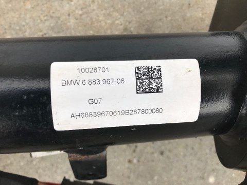 Hak holowniczy BMW X7 G07 2018r.- na przyczepę oryginalny elektryczny kula 6883967 Hak holowniczy BMW X7 G07 2018r.- na przyczepę oryginalny elektryczny kula 6883967
