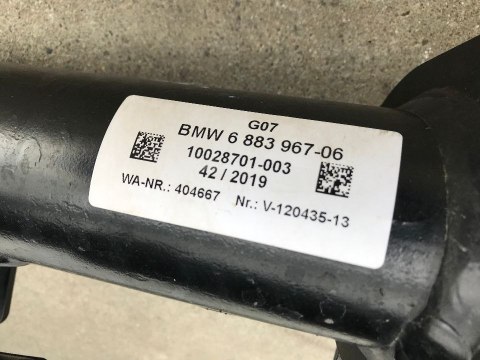 Hak holowniczy BMW X7 G07 2018r.- na przyczepę oryginalny elektryczny kula 6883967 Hak holowniczy BMW X7 G07 2018r.- na przyczepę oryginalny elektryczny kula 6883967