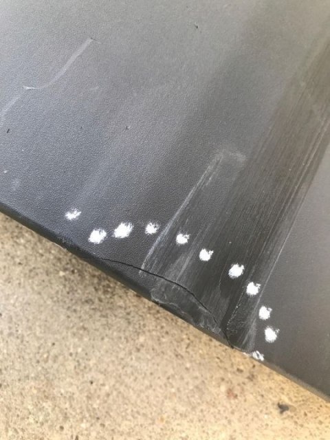 Listwa Iveco Daily 4 IV dolna boczna lewa nakładka karoserii dolna środkowa 2014r.-&gt; 5801811475 5801811454