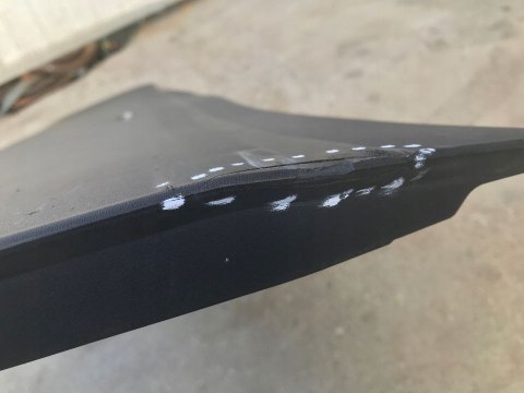 Listwa Iveco Daily 4 IV dolna boczna lewa nakładka karoserii dolna środkowa 2014r.-&gt; 5801811475 5801811454