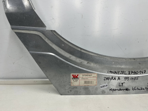 Poszycie Opel Zafira A 99-05r. lewe tylne nadkole część tylna nadkola reperaturka NOWA VAN WEZEL 3790147 Poszycie Opel Zafira A 99-05r. lewe tylne nadkole część tylna nadkola reperaturka NOWA VAN WEZEL 3790147