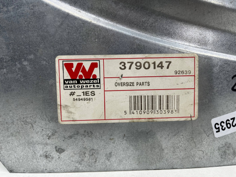 Poszycie Opel Zafira A 99-05r. lewe tylne nadkole część tylna nadkola reperaturka NOWA VAN WEZEL 3790147 Poszycie Opel Zafira A 99-05r. lewe tylne nadkole część tylna nadkola reperaturka NOWA VAN WEZEL 3790147