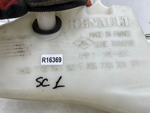 Zbiorniczek spryskiwaczy Renault Scenic 1 I Megane I 96-03r. zbiornik na płyn do szyby silniczek pompka 7700843902d 7701708171d Zbiorniczek spryskiwaczy Renault Scenic 1 I Megane I 96-03r. zbiornik na płyn do szyby silniczek pompka 7700843902d 7701708171d