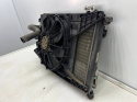 Chłodnica wody Renault Scenic 1 I Megane 1 I 96-03r. 1.4b 1.6 16v benzyna klimatyzacji wiatrak KOMPLET 8200125769 7700434383