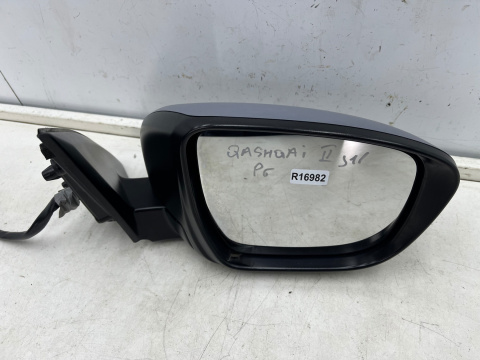 Lusterko Nissan Qashqai II J11 13-21r. PRAWE elektryczne podgrzewane kamerą 13 pin Lusterko Nissan Qashqai II J11 13-21r. PRAWE elektryczne podgrzewane kamerą 13 pin