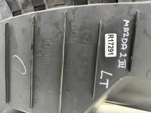 Nadkole Mazda 2 III DJ 14r.- LEWE tylne ORYGINAL lewy tył db5j50351 Nadkole Mazda 2 III DJ 14r.- LEWE tylne ORYGINAL lewy tył db5j50351