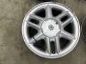 Felga Renault Scenic Megane 6jx15 4x100 ET43 felgi aluminiowe 15 cali dekielki + kluczyk KOMPLET 8200084247