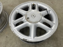 Felga Renault Scenic Megane 6jx15 4x100 ET43 felgi aluminiowe 15 cali dekielki + kluczyk KOMPLET 8200084247