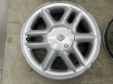 Felga Renault Scenic Megane 6jx15 4x100 ET43 felgi aluminiowe 15 cali dekielki + kluczyk KOMPLET 8200084247