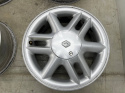 Felga Renault Scenic Megane 6jx15 4x100 ET43 felgi aluminiowe 15 cali dekielki + kluczyk KOMPLET 8200084247