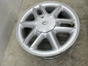 Felga Renault Scenic Megane 6jx15 4x100 ET43 felgi aluminiowe 15 cali dekielki + kluczyk KOMPLET 8200084247