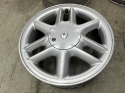 Felga Renault Scenic Megane 6jx15 4x100 ET43 felgi aluminiowe 15 cali dekielki + kluczyk KOMPLET 8200084247