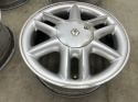 Felga Renault Scenic Megane 6jx15 4x100 ET43 felgi aluminiowe 15 cali dekielki + kluczyk KOMPLET 8200084247