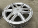 Felga Renault Scenic Megane 6jx15 4x100 ET43 felgi aluminiowe 15 cali dekielki + kluczyk KOMPLET 8200084247