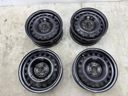 Felga Opel Corsa D 06-14r. 5,5jx14 4x100 ET39 felgi stalowe z czujnikami cisnienia 14 cali KOMPLET 2140144