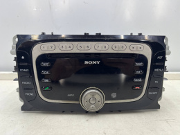 Radio Ford S-Max MK1 Galaxy MK2 Focus MK2 Mondeo MK4  tuner Cd Mp3 fabryczny Z KODEM SONY 7s7t-18c939-af