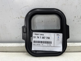 Osłona chłodnicy BMW 5 G30 G31 G11 G12 G14 G16 17-24r. boczna ZAŚLEPKA kierownicy powietrza pasa przedniego NOWA 7367766
