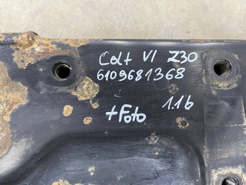 Belka silnika MITSUBISHI COLT VI 6 Z30 04-12r. 1.1b kołyska wózek sanki Belka silnika MITSUBISHI COLT VI 6 Z30 04-12r. 1.1b kołyska wózek sanki