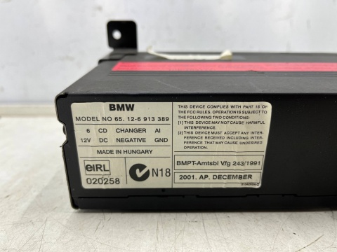 Radio BMW 3 5 7 E46 E39 E38 X5 E53 czytnik zmieniarka CD na 6 płyt 6913389 Radio BMW 3 5 7 E46 E39 E38 X5 E53 czytnik zmieniarka CD na 6 płyt 6913389