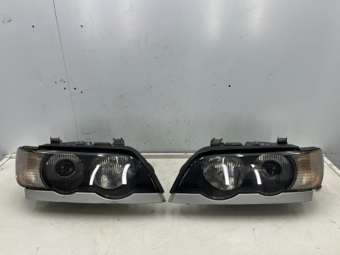 Lampa reflektor BMW X5 E53 99-03r. LEWA PRAWA przednia kompletna Xenon ksenon Europa oryginal lewy przód KOMPLET