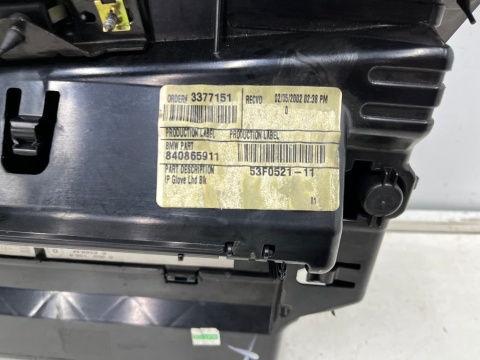 Schowek BMW X5 E53 99-06r. schowek deski pasażera EUROPA 8408659 Schowek BMW X5 E53 99-06r. schowek deski pasażera EUROPA 8408659