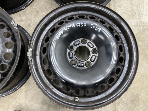 Felga Ford C-max Focus Kuga Mondeo 2004r.- 6,5jx16 5x108 ET50 felgi stalowe 16 cali Alcar 8325 KOMPLET Felga Ford C-max Focus Kuga Mondeo 2004r.- 6,5jx16 5x108 ET50 felgi stalowe 16 cali Alcar 8325 KOMPLET