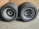 Felga Mercedes w114 w115 w123 w116 w126 500 SEC SL w113 pagoda 6.5jx14 5ч112 felgi aluminiowe Z OPONAMI 14 cali oryginal KOMPLET