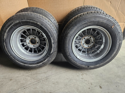 Felga Mercedes w114 w115 w123 w116 w126 500 SEC SL w113 pagoda 6.5jx14 5ч112 felgi aluminiowe Z OPONAMI 14 cali oryginal KOMPLET Felga Mercedes w114 w115 w123 w116 w126 500 SEC SL w113 pagoda 6.5jx14 5ч112 felgi aluminiowe Z OPONAMI 14 cali oryginal KOMPLET
