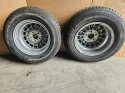Felga Mercedes w114 w115 w123 w116 w126 500 SEC SL w113 pagoda 6.5jx14 5ч112 felgi aluminiowe Z OPONAMI 14 cali oryginal KOMPLET