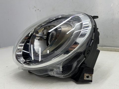 Lampa reflektor Fiat 500 LIFT 15-24r. LEWA przednia soczewka H7 lewy przód Europa oryginalna 52129443 Lampa reflektor Fiat 500 LIFT 15-24r. LEWA przednia soczewka H7 lewy przód Europa oryginalna 52129443