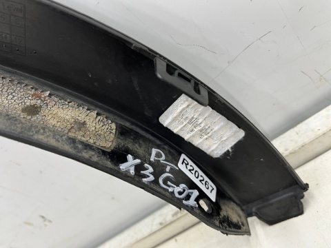 Listwa BMW X3 G01 17r.- PRAWY tylny rant nadkola błotnika nakładka prawy tył 7400670 Listwa BMW X3 G01 17r.- PRAWY tylny rant nadkola błotnika nakładka prawy tył 7400670